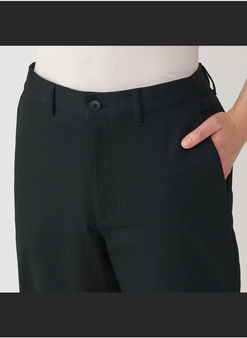 MUJI Super Stretch Denim Jogger Pants Black  - Image 5