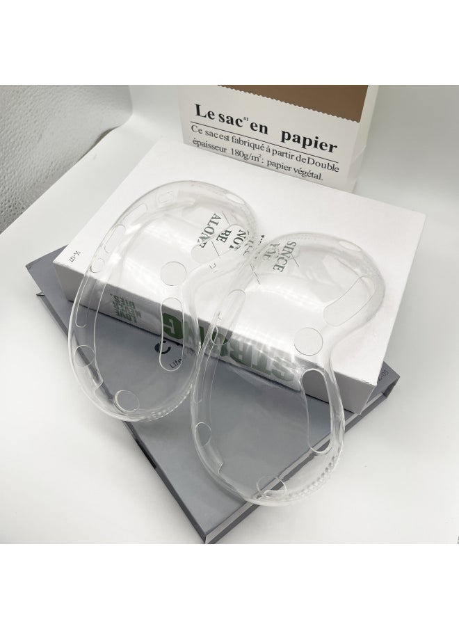 Generic - For Apple Head Display VR Case Protective Case Apple Screen High Transparent TPU Accessories Vision Pro Protective Case-Specifications:Vision Pro Lens Protective Case (four Rows) Transparent (packed In Bag) - Image 1