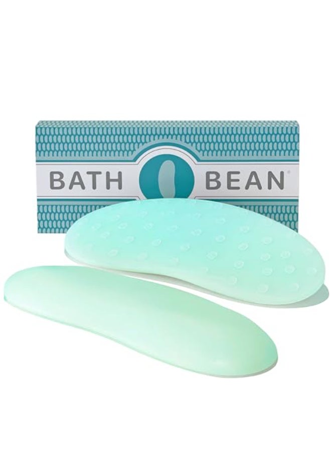 BATH BEAN Luxury Body Stopper AntiSlip Spa Accessory Holds Reclined Position in Bath to Fully Release Tension Bathe Comfortably Hands Free and Keep Your Hair Dry Recline Relax Stay Put - Image 1
