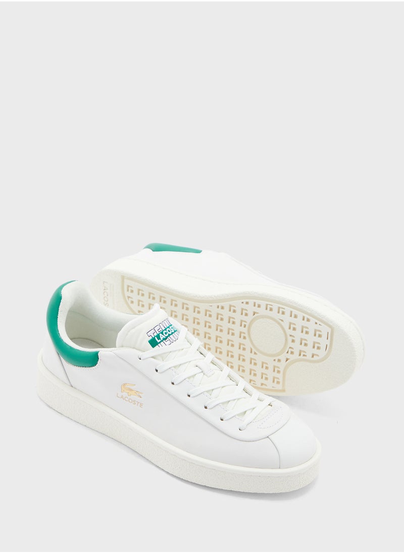 LACOSTE - Baseshot Low Top Sneakers - Image 1