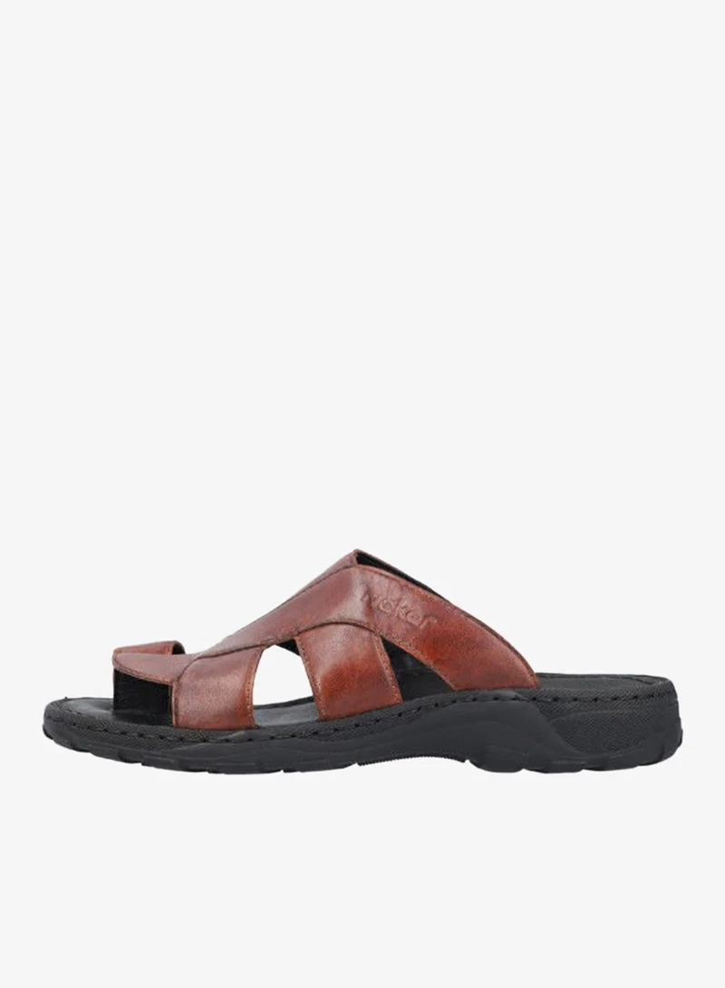 Rieker Brown Rieker Mens Arabic Sandals 26060-23 HAPSFORD Brown 116-1051 for Men | Best Price UAE