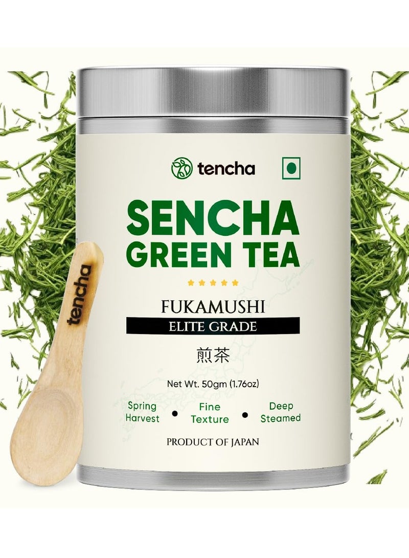Tencha Sencha Green Tea Fukamushi Elite Grade 50g - Image 1