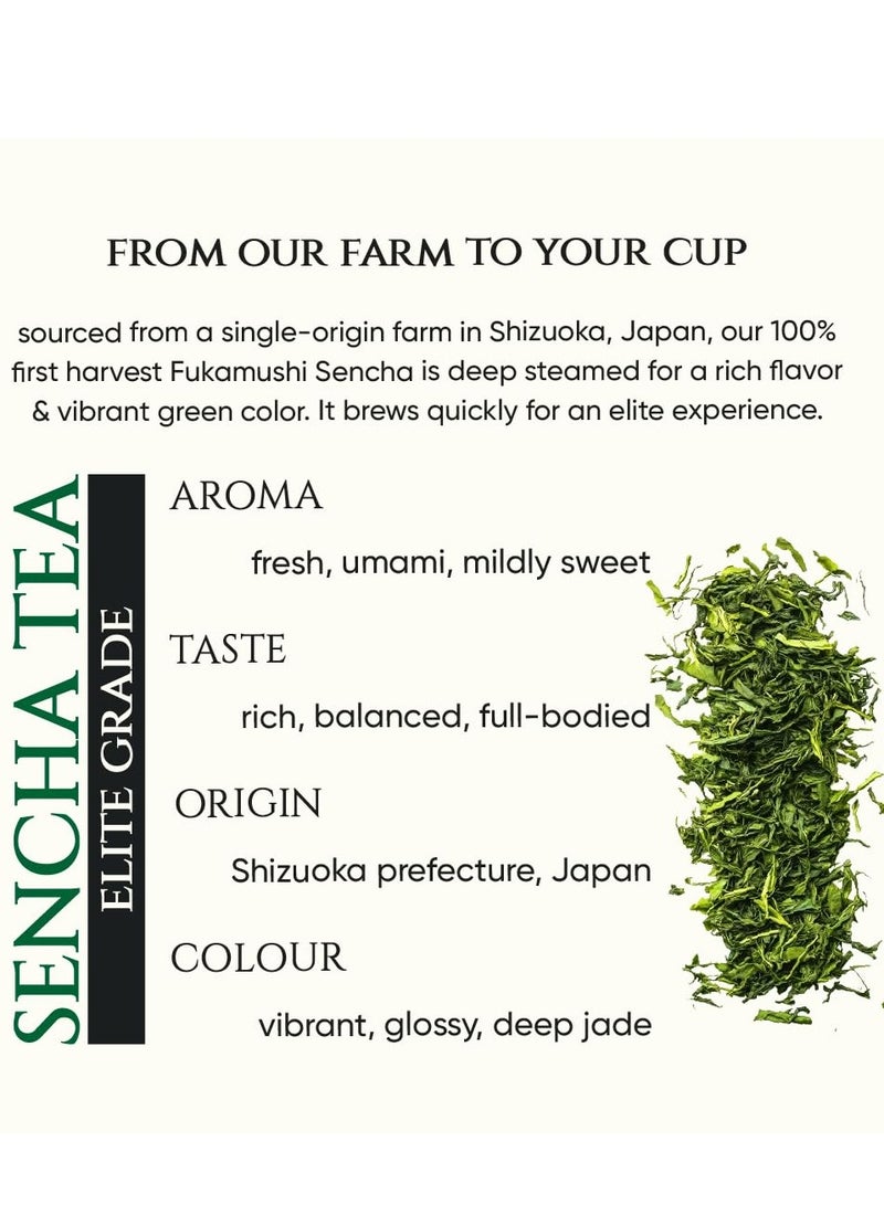 Tencha Sencha Green Tea Fukamushi Elite Grade 50g - Image 2