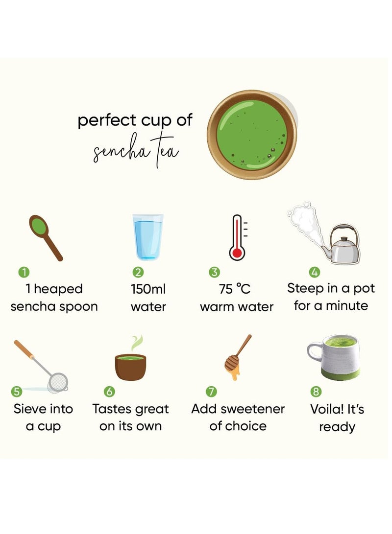 Tencha Sencha Green Tea Fukamushi Elite Grade 50g - Image 3