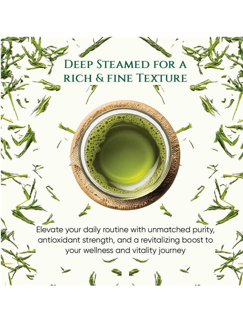 Tencha Sencha Green Tea Fukamushi Elite Grade 50g - Image 4