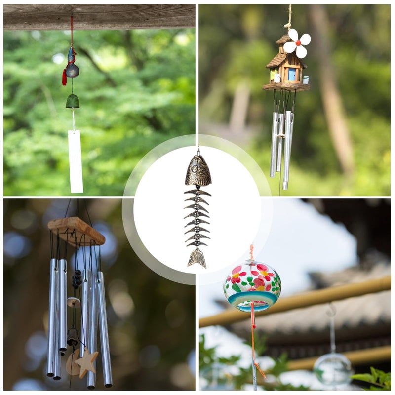 Vintage Memorial Wind Chimes Outdoor Decor for Patio Porch Balcony Yard Home - Image 5
