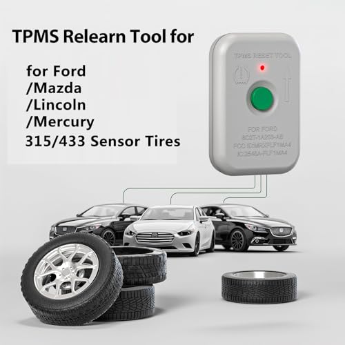 VXDAS TPMS Relearn Tool for Ford Tire Sensor Pressure Monitor Activation Reset Tool Compatible with F-150, Mazda, Lincoln, Mercury - 2023 Edition (8C2Z-1A203-A) - Image 2