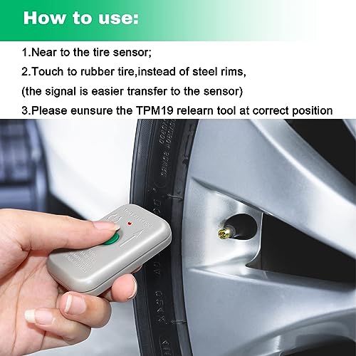 VXDAS TPMS Relearn Tool for Ford Tire Sensor Pressure Monitor Activation Reset Tool Compatible with F-150, Mazda, Lincoln, Mercury - 2023 Edition (8C2Z-1A203-A) - Image 4