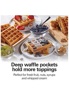 DSP DSP Waffle maker with thermostat 750W KC1234 -Black  - Image 4