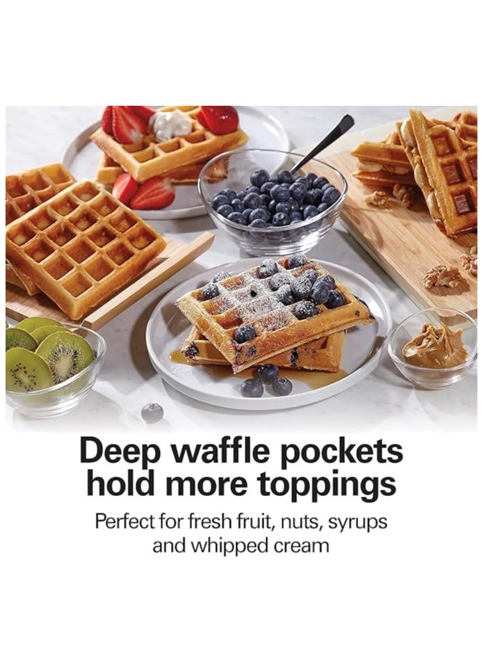 DSP DSP Waffle maker with thermostat 750W KC1234 -Black  - Image 4
