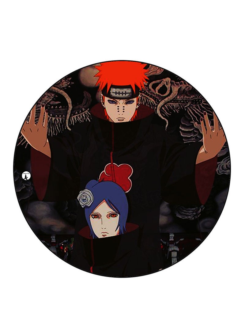 Anime Naruto Printed Mouse Pad  Multicolour
