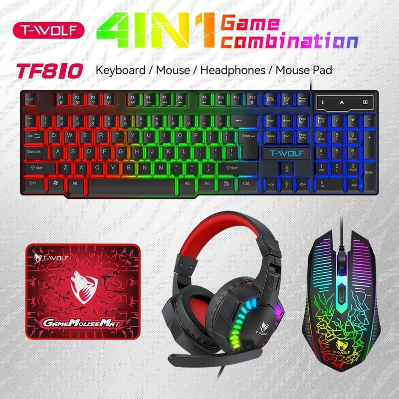 T-WOLF TF810 Four-Piece Set (Arabic Version) - Image 1