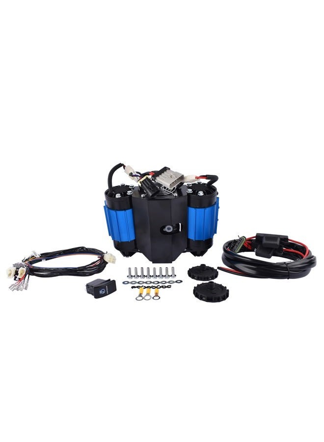 Bario Universal High Performance On-Board Twin Air Compressor 12 Volts - Replacement For ARB CKMTA12, Tire Inflator, Air Tools, Locking Differentials - Image 1