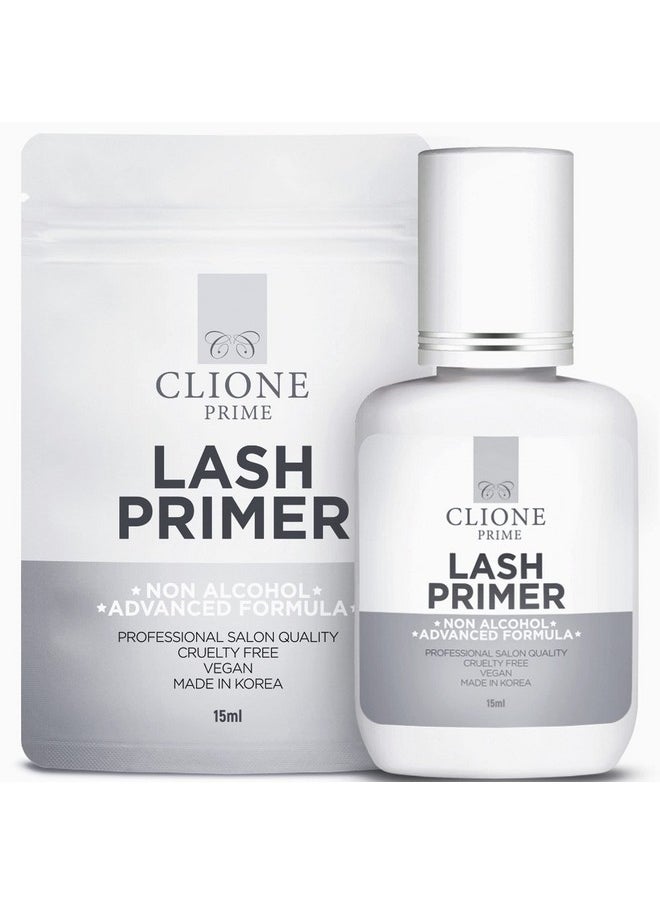 CLIONE PRIME - Lash Primer For Eyelash Extensions Clear Lash Cleanser 0.5 Fl Oz - Image 1