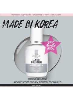 CLIONE PRIME Lash Primer For Eyelash Extensions Clear Lash Cleanser 0.5 Fl Oz  - Image 5