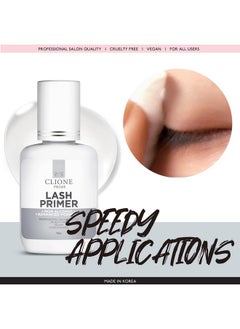 CLIONE PRIME Lash Primer For Eyelash Extensions Clear Lash Cleanser 0.5 Fl Oz  - Image 4