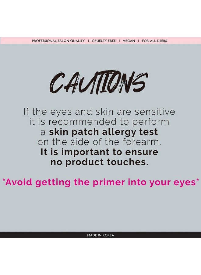 CLIONE PRIME - Lash Primer For Eyelash Extensions Clear Lash Cleanser 0.5 Fl Oz - Image 1