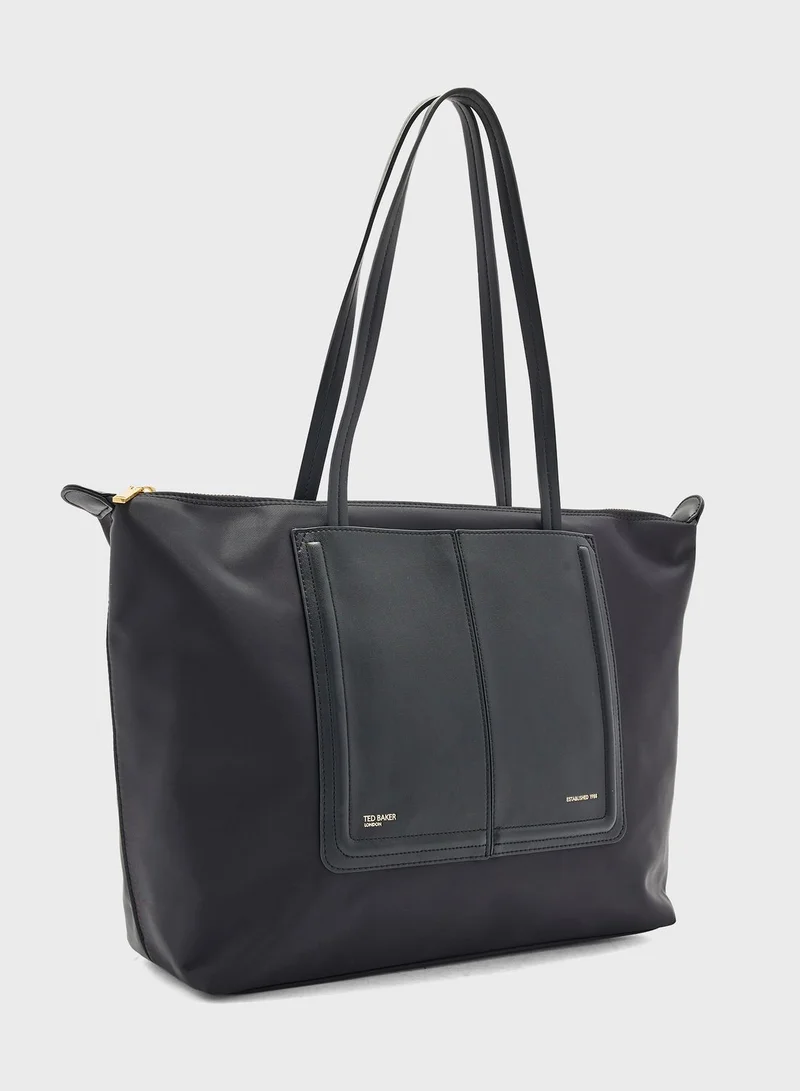 Ted Baker Voyaage Zip Top Tote Bag