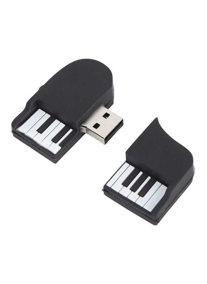 Thoraya New Fashion Novel Design Black and White Piano USB Flash Drive Portable Thumb Drive High Speed Jump Drive 1GB  - Image 2