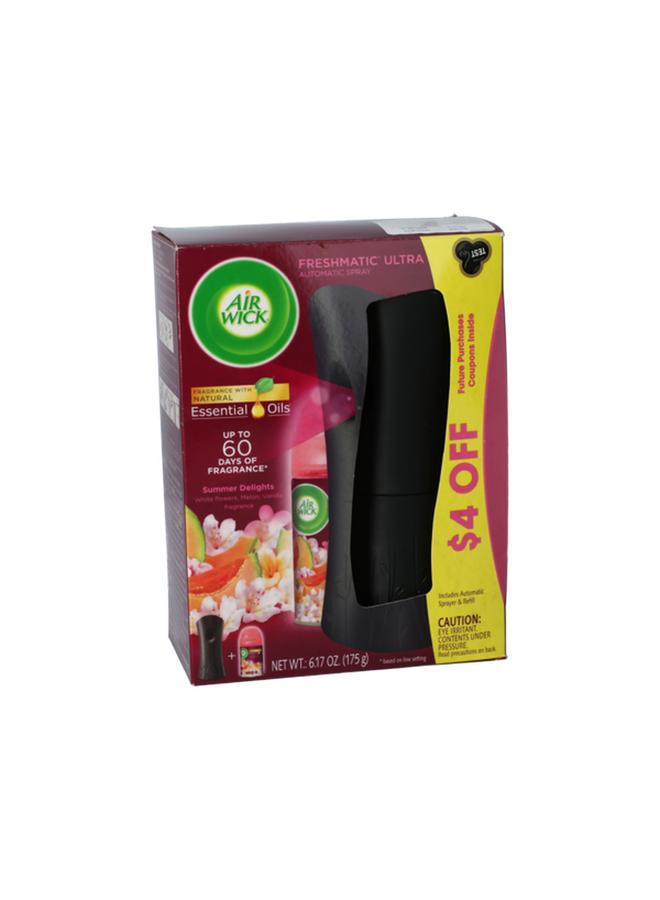 Air Wick Freshmatic Ultra Summer Delights Air Freshener Starter Kit with Refill Multicolor 6.17oz 6233892944 - Image 1