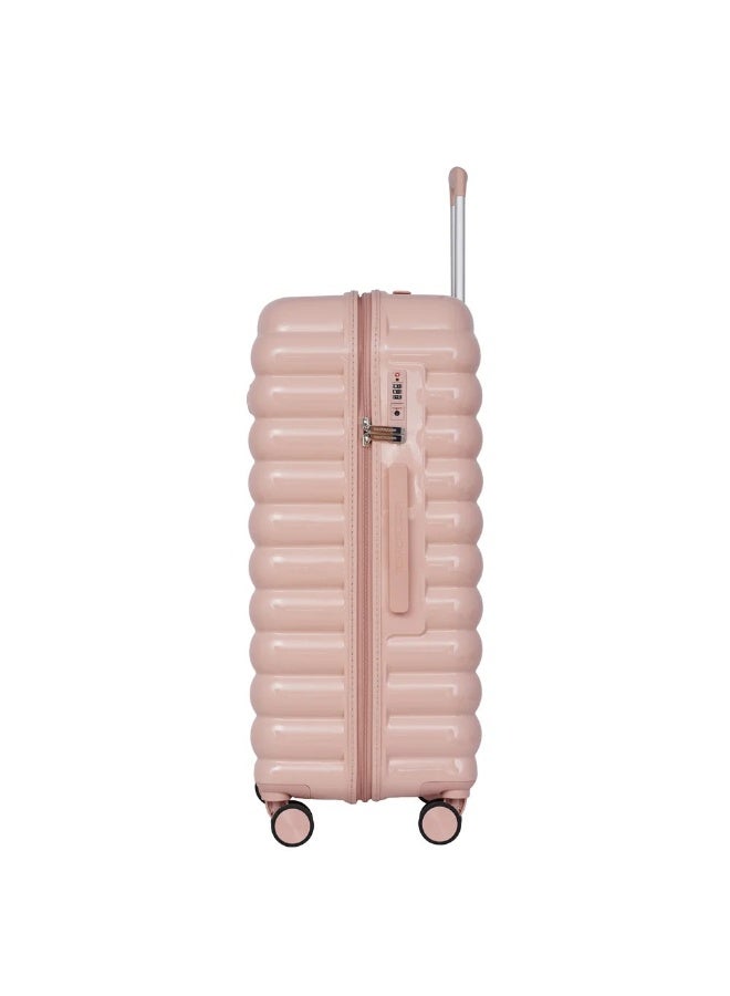 Tom Cruiser Cloud 24-Inch Hard Shell Luggage – ABS + Polycarbonate, 8 Spinner Wheels, TSA Lock, Anti-Theft Zipper, 2-Year Warranty – Pink - Image 4