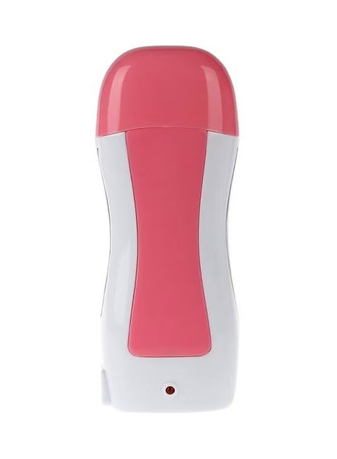 Handheld Depilatory Wax Machine Pink/White