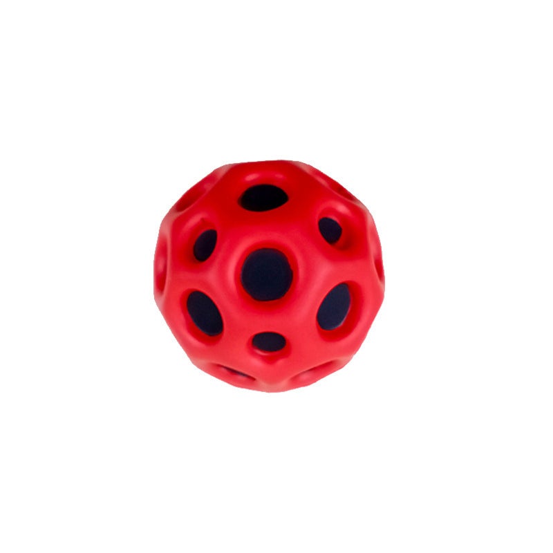 Space Ball High Ball Hole Ball Pu Foam Ball Porous Ball Parent-Child Interactive Toy Ball Sports Fitness Ball - Image 1