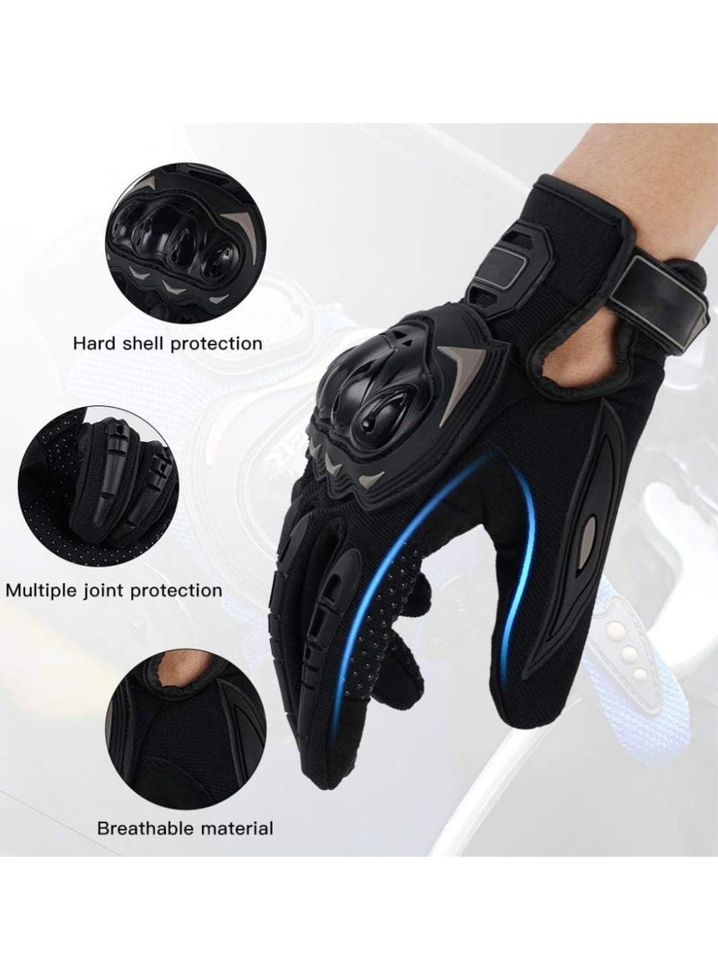 LIMOS Touchscreen Motorcycle Full Finger Gloves for Men Women, Hard Knuckle Motorbike Gloves for BMX ATV MTB Riding, Road Racing, Cycling, Bike, Climbing, Motocross etc, Hiking, Outdoor Sports - Image 2