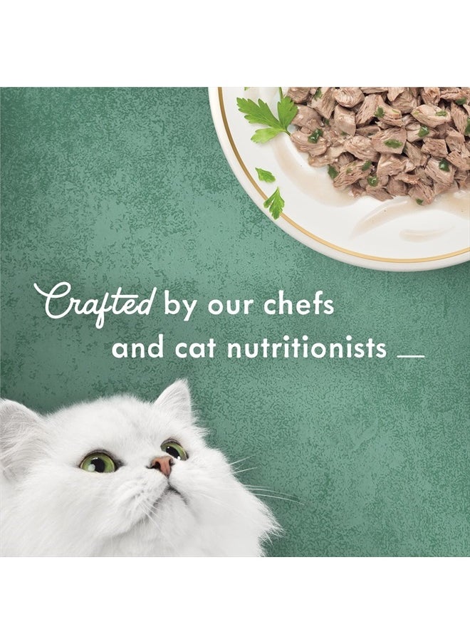 Fancy Feast Purina Fancy Feast Wet Cat Food, Medleys Tuna Florentine With Garden Greens in a Delicate Sauce - (Pack of 24) 3 oz. Cans  - Image 5