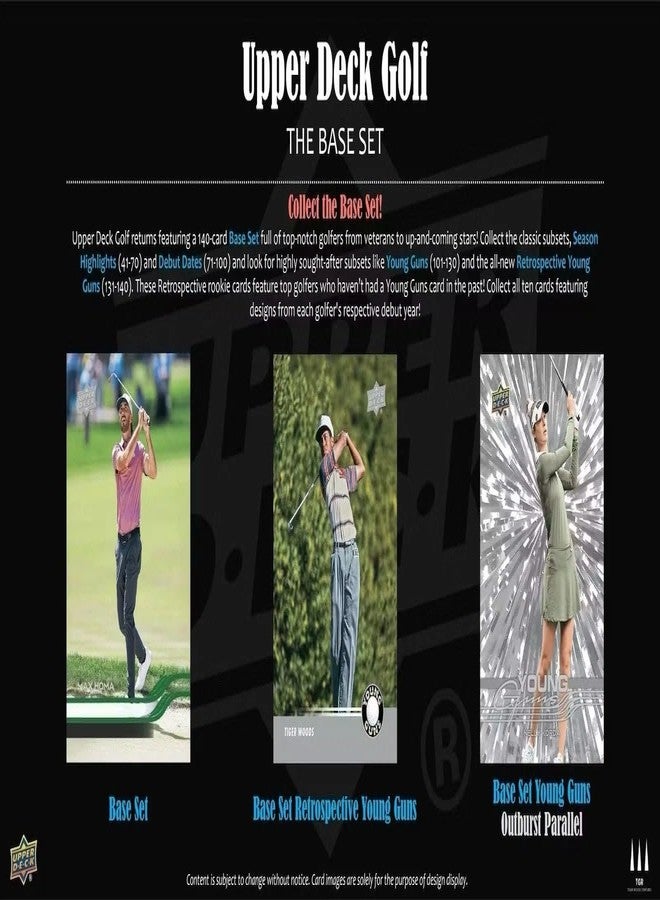 Upper Deck 2026 Upper Deck GOLF Series Sealed Blaster Box of Packs Featuring Young Guns Rookie Card, Scorecard Superstars and a Blaster Exclusive Orange Dazzler Try For Tiger Woods, Nelly Korda and Many Others - Image 5