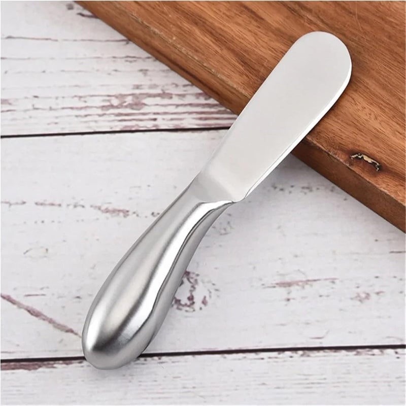Butter Knives 8/16/50pcs Stainless Steel Cutter Cheese Jam Spreaders Wipe Cream Utensil Multifunction BreadKnife(8pcs) - Image 5
