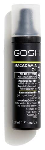 Gosh hair oil with MACADAMIA OIL for all hair types 17 floz