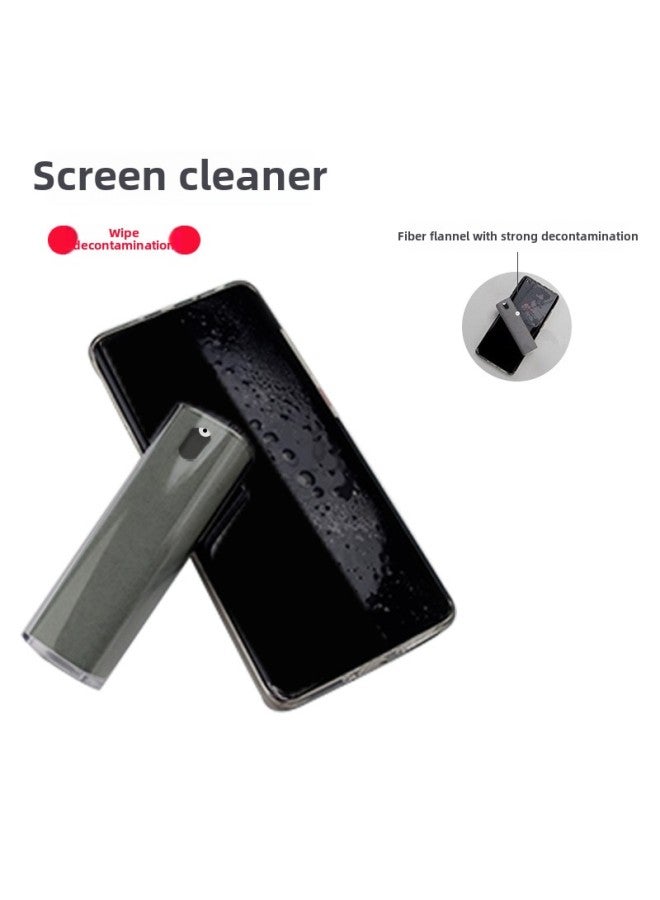 Beauenty Mobile Phone Screen Cleaner Digital Tablet Computer Car Central Control Screen Super Velvet Cleaning Brush 10ML Refill-Color:Gray + 10ml Replenishing Solution Set - Image 4