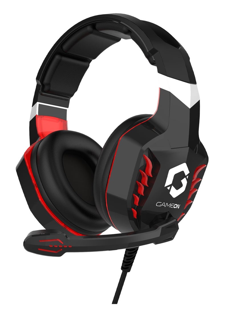 GameOn GAMEON Nightfall Gaming Headset GOK901 Supportable for PS4 PS5 XBOX ONE PC and USB Connectivity  - Image 2