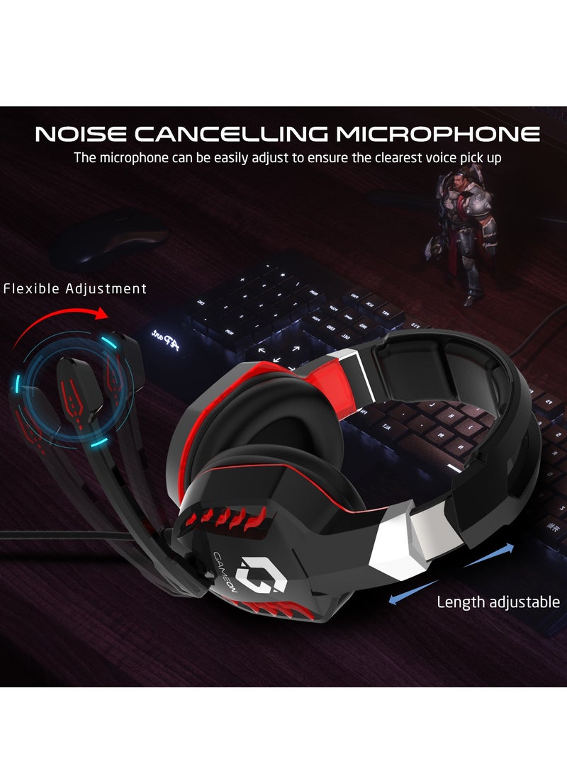 GameOn GAMEON Nightfall Gaming Headset GOK901 Supportable for PS4 PS5 XBOX ONE PC and USB Connectivity  - Image 5