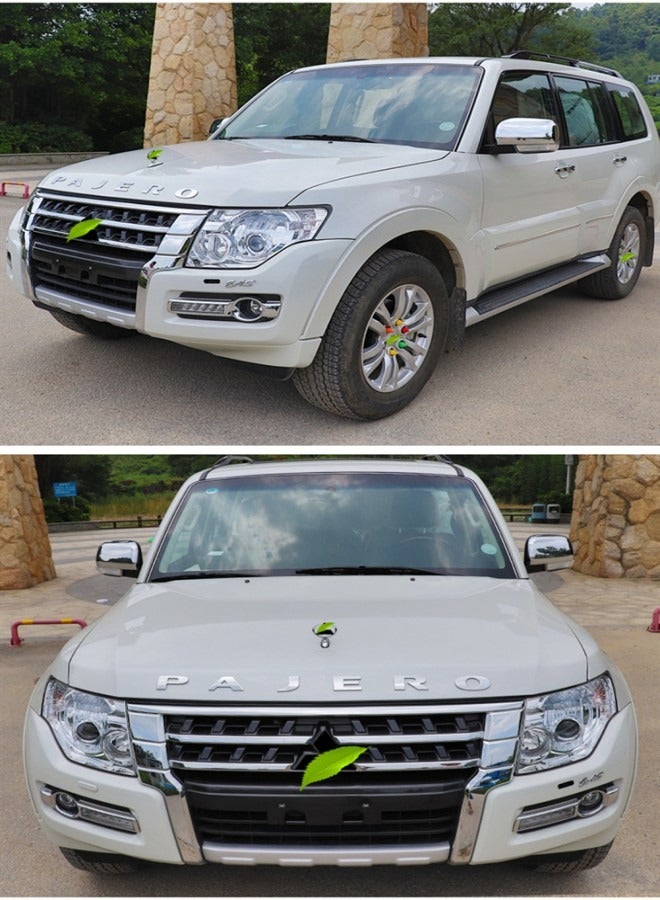 Generic Bonnet Letters For Mitsubishi Pajero (chrome)  - Image 2