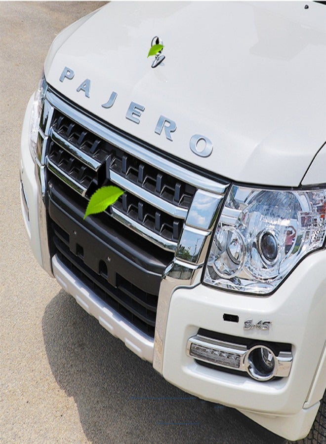 Generic Bonnet Letters For Mitsubishi Pajero (chrome)  - Image 1