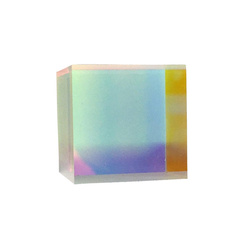 📦 مكعب بصري مكسر ضوئي بأبعاد 10x10x10 مم للتعليم الفيزيائي والديكور الفني - Image 1