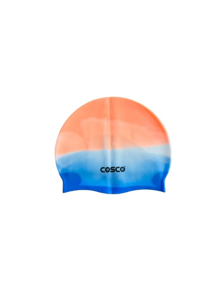 COSCO Swimming Cap Siongle Colour Design Assorted - Image 2