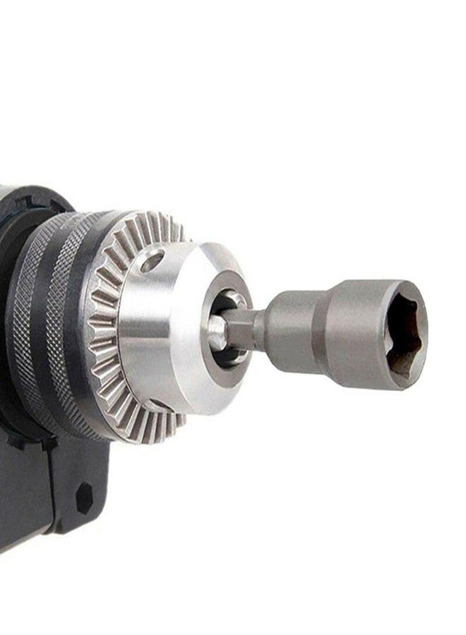 uptodateproducts مجموعة أدوات يدوية حديثة من فولاذ الكروم والفاناديوم، 5 قطع، 8 مم، فضي، برأس سداسي مغناطيسي، مفك براغي تقني، مثقاب، صواميل، مجموعة أدوات تركيب الأسقف والتكسية، قطع غيار أدوات يدوية - Image 3
