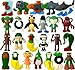 CHENZHOUZAI 24PCS Tralalero Tralala Toys Tung Tung Sahur More Mini Collectible Brainrot Toys for Desk Decor BRR BRR PatapimMeme Shark Collectible Animals Figurine Doll 24Pcs - Image 3