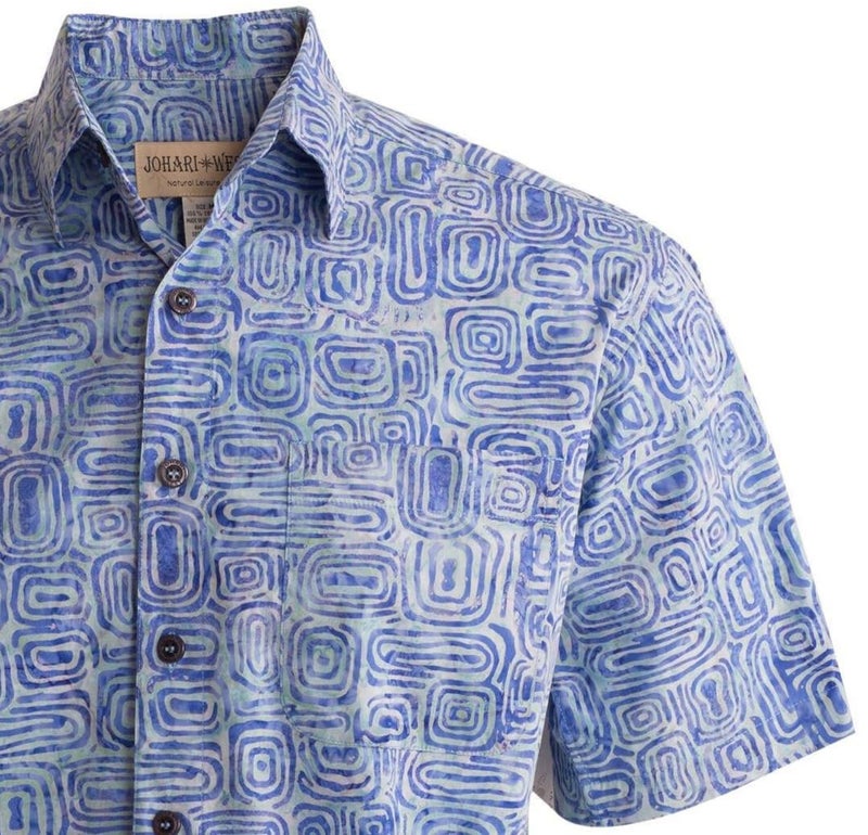 Johari West Ripple Rosso (L, Blue) - Image 4