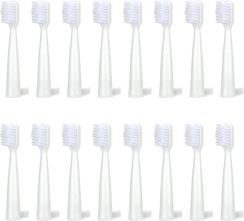 16 White Replacement Toothbrush Heads 16 Pcs Compatible With Electric Toothbrush - Image 2