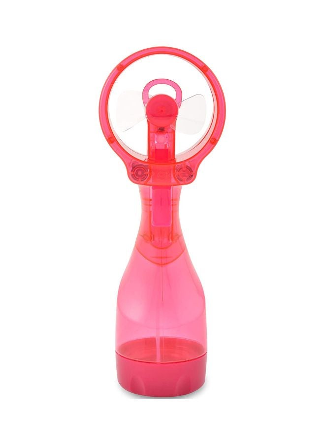 O2 Cool O2COOL Deluxe Handheld Battery Powered Water Misting Fan, Model Number: FML000100E024RSP Single Pink - Image 3