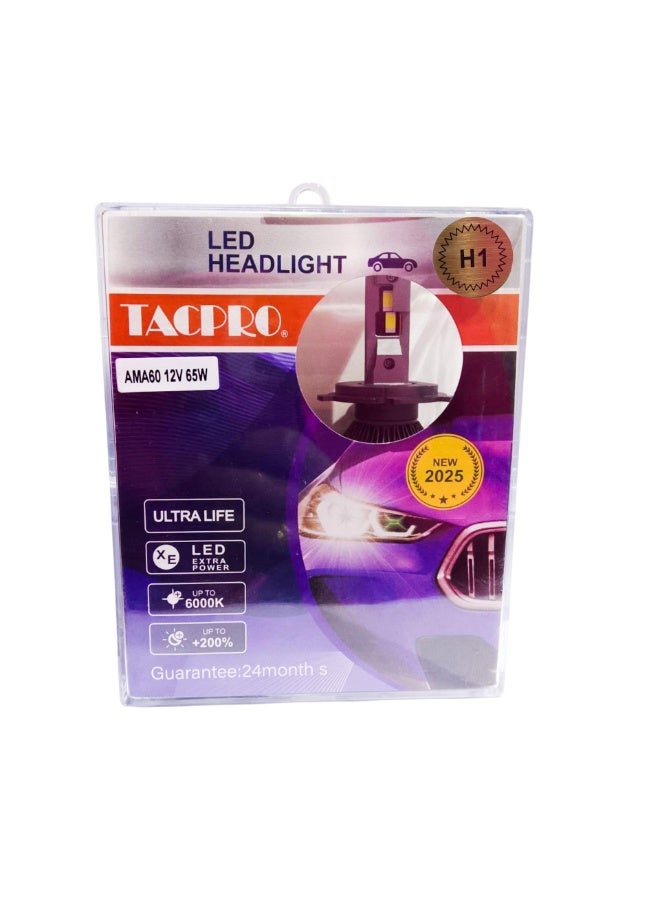TACPRO LED TACPRO Car Headlight Kit H1 6000K 65W - Image 1