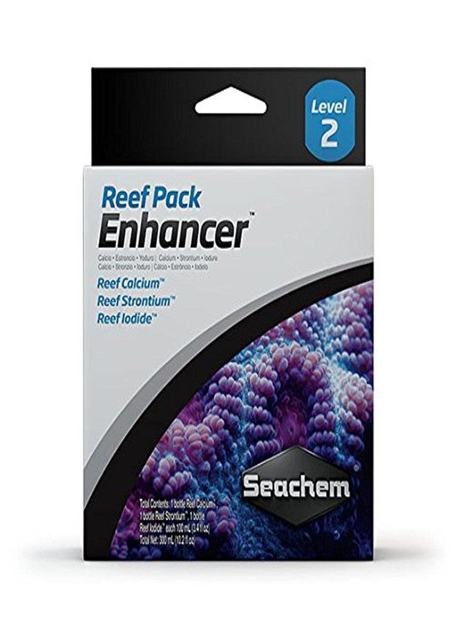 Seachem Reef Pack Enhancer (Box of 3- 100 ml different items) - Image 1