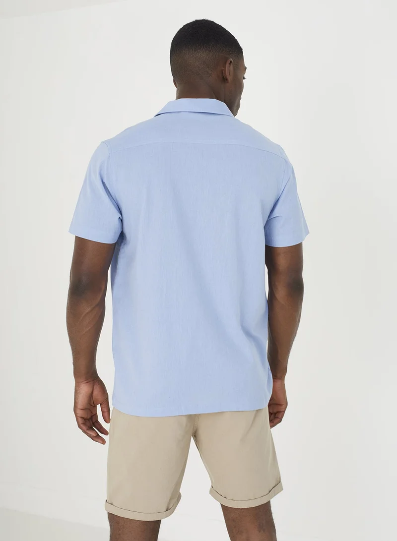 BRAVE SOUL Casual Short Sleeve Shirt