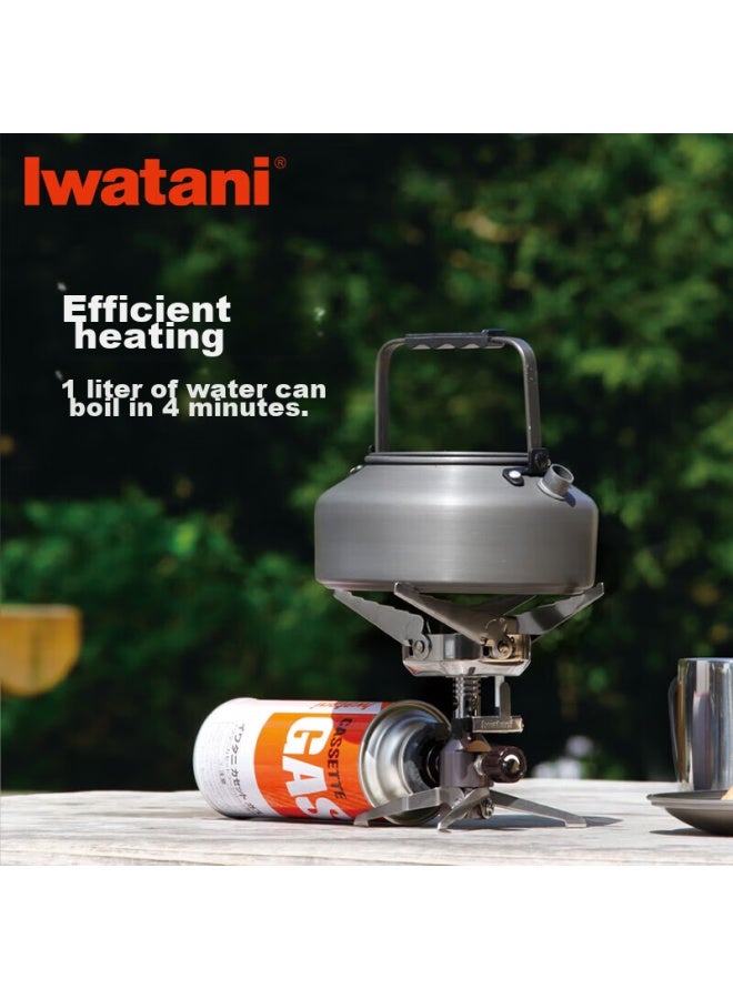 Iwatani Iwatani Imported Mini Portable Folding Stove, Windproof Burner, Outdoor Camping Cooking, 2.7kw High Power, Cb-jcb - Image 1