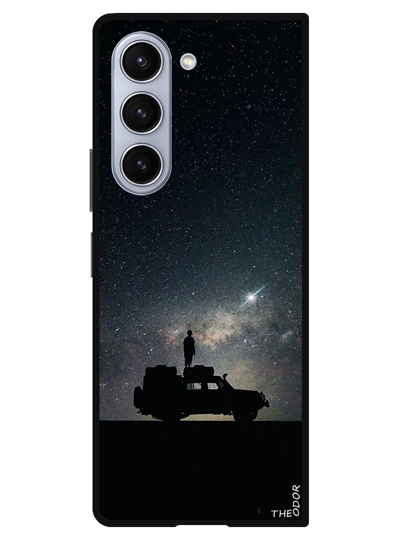 Theodor Protective Case Anti Scratch Shock Proof Bumper Cover For Samsung Galaxy Z Fold 6 stars_sky_space - Image 1