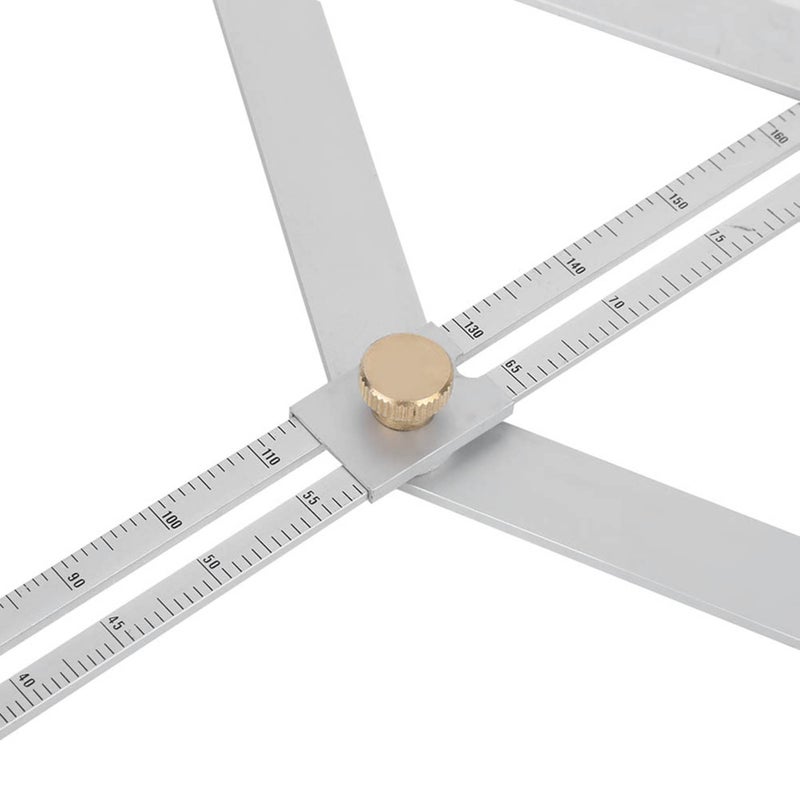 Corner Angle Finder Ceiling Relics Square Protractor Adjustable Portable Aluminum Alloy Tool - Image 2